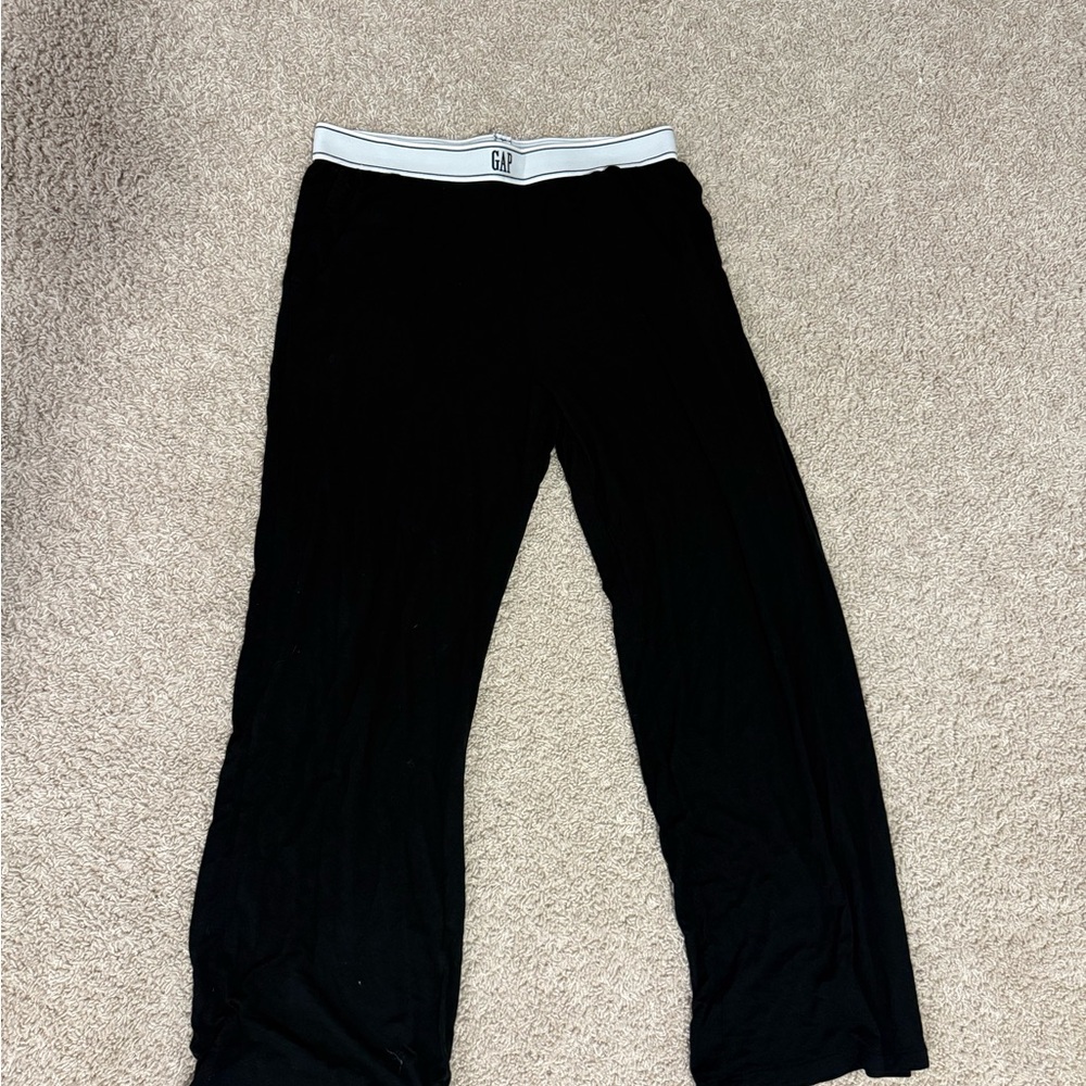 GAP Black and White Lounge Pants